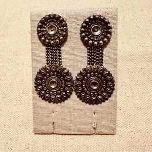 Vintage | Earrings | Vintage Afghan Silver Earrings